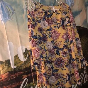 NWOT flowy floral dress